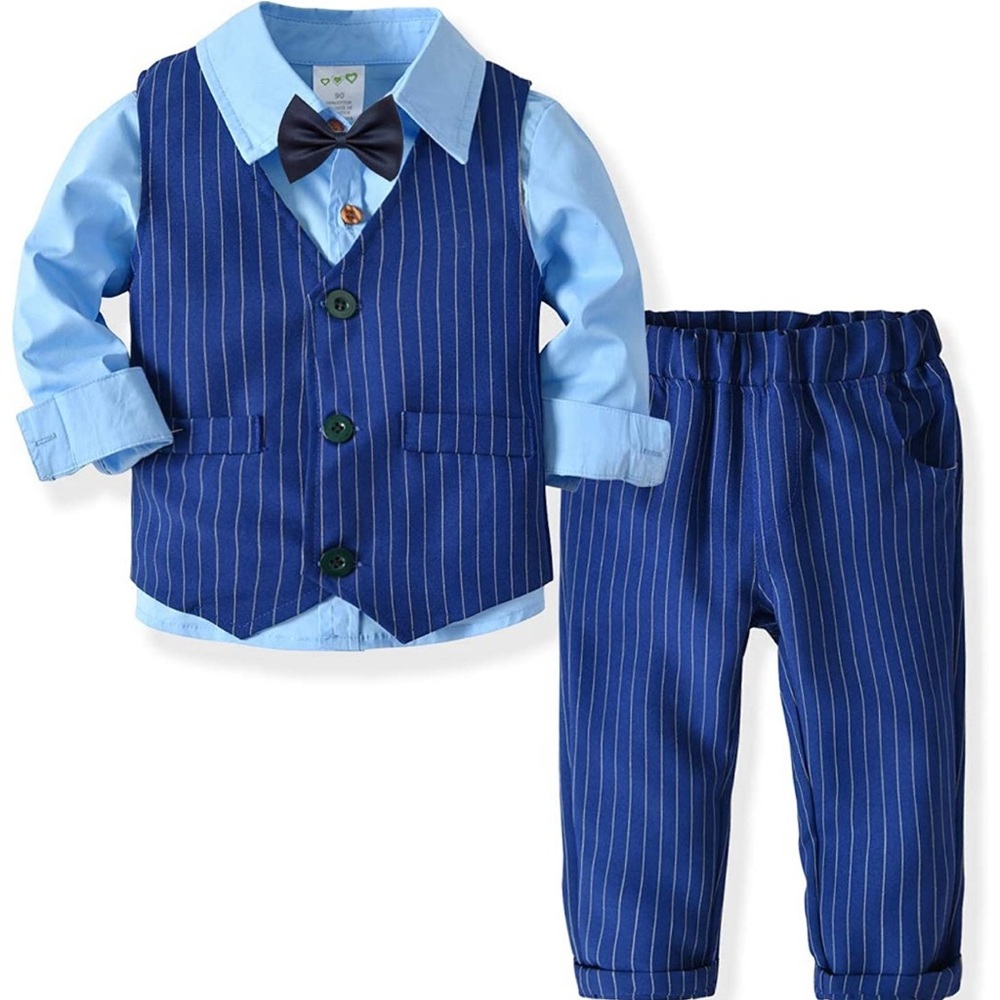 Little boys formal suit set